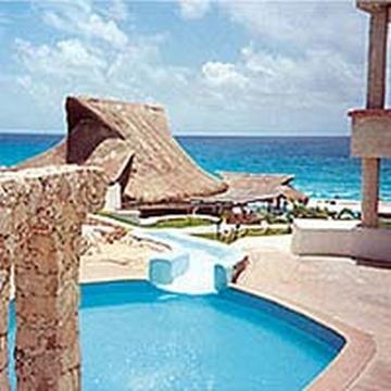 El Pueblito Beach Hotel Cancun Luaran gambar