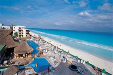 El Pueblito Beach Hotel Cancun Luaran gambar
